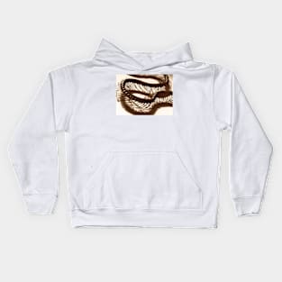 sine wave Kids Hoodie